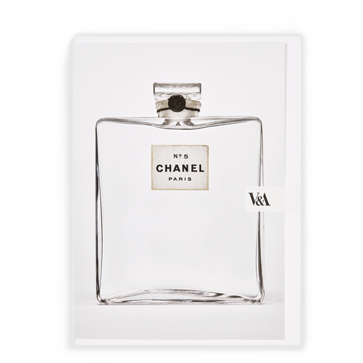 CHANEL N°5 scent bottle (1921) greeting card